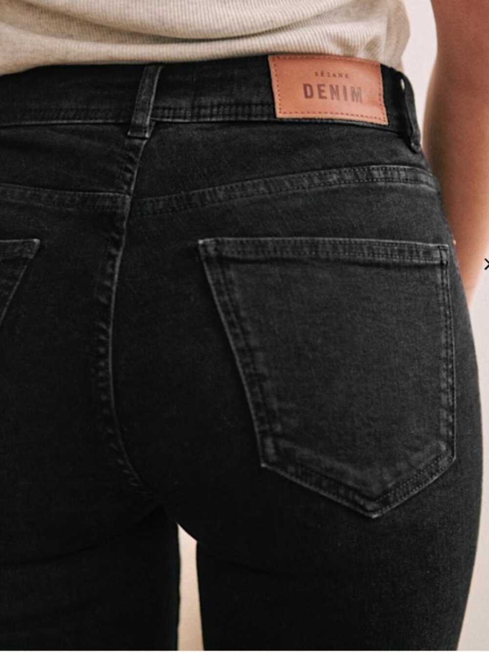 Sezane Le Slim Jeans - Size 33 Tall